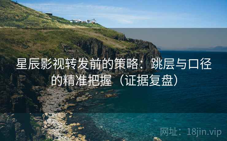星辰影视转发前的策略：跳层与口径的精准把握（证据复盘）
